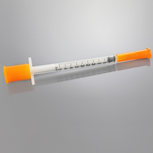 Одобренные CE/ISO одноразовые инсулиновые шприцы 0,5 мл с фиксированной иглой (MT58005015)