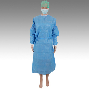 Хирургическое платье SMMS, одобренное Ce&ISO (MT59555001)