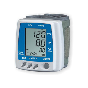 Сертифицированный Ce/ISO медицинский цифровой монитор артериального давления на запястье (MT01036035)